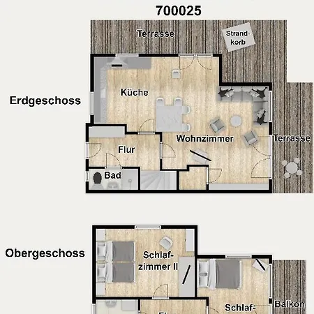 Ferienhaeuser Jadehoern Archimedes 度假居 *